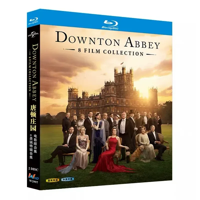 Downton Abbey Movie Version and Christmas Special Collection Blu-ray High Definition BD Disc Box
Downton Abbey Movie Version and Christmas Special Collection Blu-ray High Definition BD Disc Box