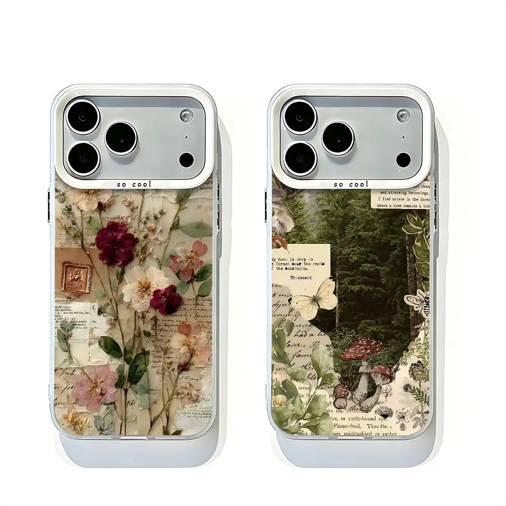Botanical Vintage Floral Style White Matte Large Lens Frame Cover For iPhone 12 11 14 13 17 16 15 Pro Max Mini Plus E
Botanical Vintage Floral Style White Matte Large Lens Frame Cover For iPhone 12 11 14 13 17 16 15 Pro Max Mini Plus E