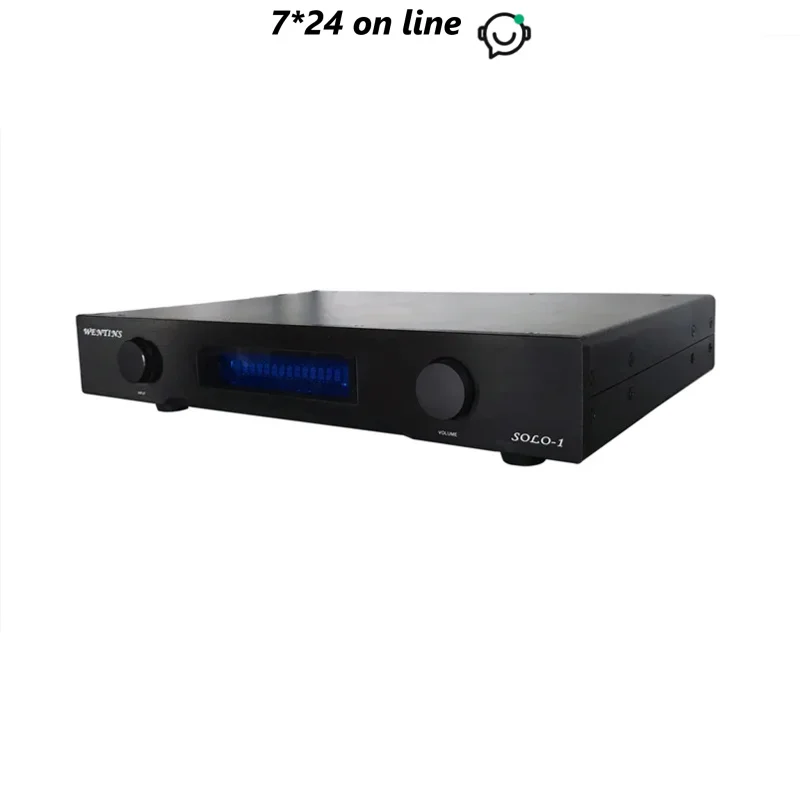 W-018 WENTINS SOLO-1 HIFI fully balanced HiFi pre amplifier decoder Dual DAC chip DSD decoding voltage 220V/50Hz
W-018 WENTINS SOLO-1 HIFI fully balanced HiFi pre amplifier decoder Dual DAC chip DSD decoding voltage 220V/50Hz