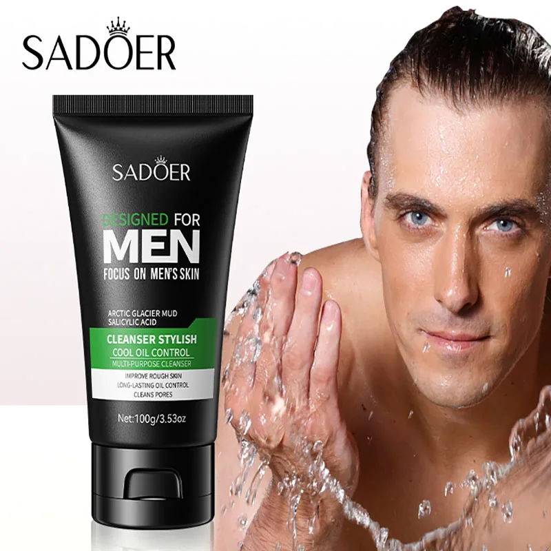 Men Facial Cleanser Face Washing Moisturizing Man Skin Care Oil Control Blackhead Remove Scrub Cosmetics Deep Norishing
Men Facial Cleanser Face Washing Moisturizing Man Skin Care Oil Control Blackhead Remove Scrub Cosmetics Deep Norishing