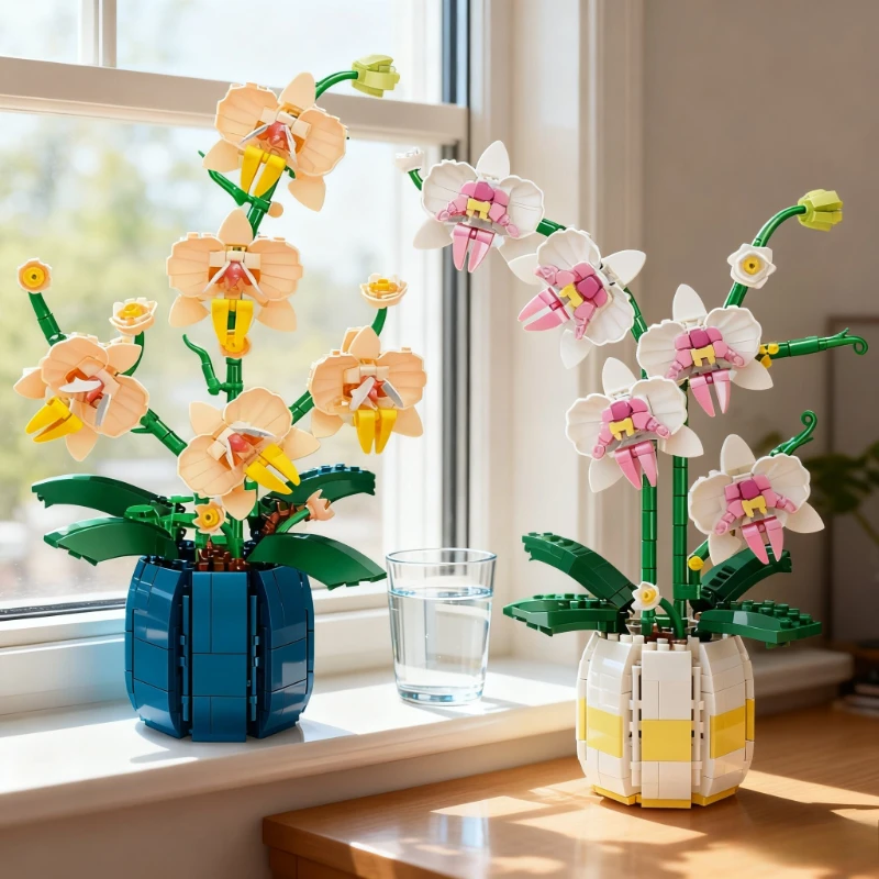 Вечный букет DIY орхидея бонсай модель строительного блока, романтическое украшение для домашнего рабочего стола, рождественские подарки для взрослых и детей
Вечный букет DIY орхидея бонсай модель строительного блока, романтическое украшение для домашнего рабочего стола, рождественские подарки для взрослых и детей