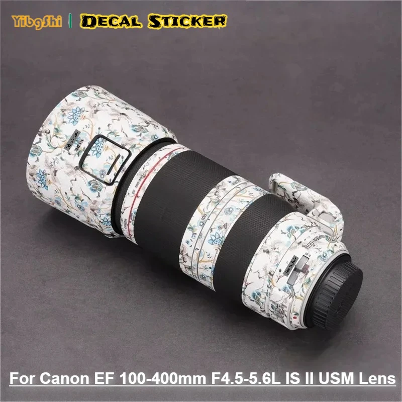 For Canon EF100-400 II Lens Sticker for Canon EF 100-400mm f/4.5-5.6L IS II USM Lens Anti-scratch Cover Film Wrap
For Canon EF100-400 II Lens Sticker for Canon EF 100-400mm f/4.5-5.6L IS II USM Lens Anti-scratch Cover Film Wrap
