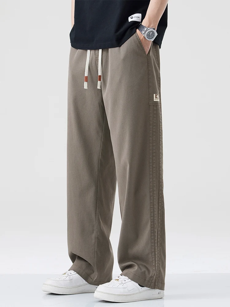 Повседневные свободные мужские длинные брюки из тонкого ледяного шелка, быстросохнущие, легкие, прямого кроя, для ежедневной носки, комфортные
Повседневные свободные мужские длинные брюки из тонкого ледяного шелка, быстросохнущие, легкие, прямого кроя, для ежедневной носки, комфортные