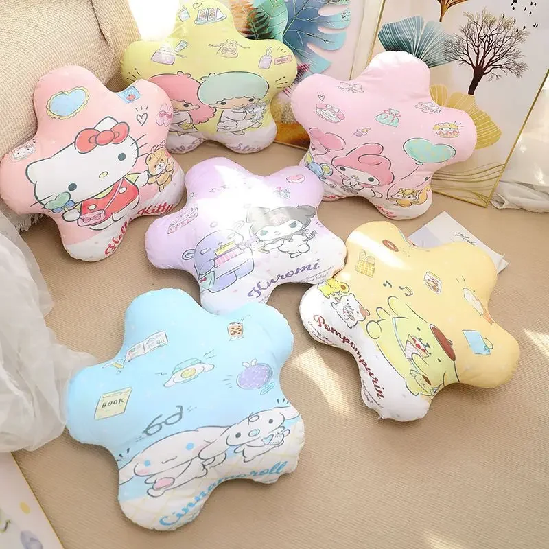 New arrival cute Hello Kitty Cinnamoroll Kuromi My melody anime cartoon kawaii flower shaped pillow car sofa cushion backrest
New arrival cute Hello Kitty Cinnamoroll Kuromi My melody anime cartoon kawaii flower shaped pillow car sofa cushion backrest