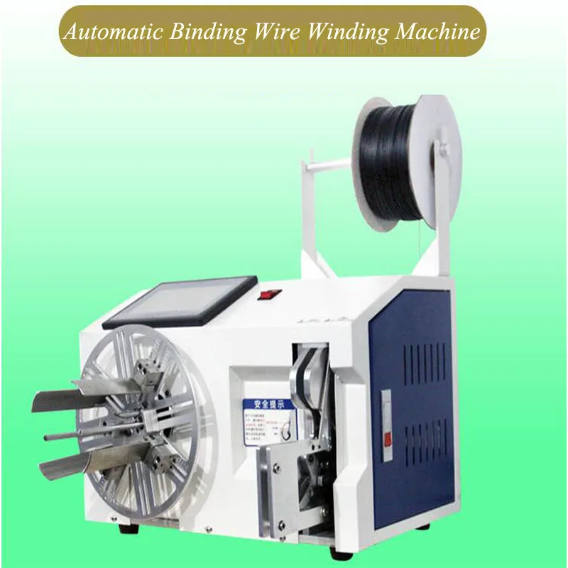 New Automatic Winding Wire Binding Machine Power Cord Binding Machine 220V DG-830S
New Automatic Winding Wire Binding Machine Power Cord Binding Machine 220V DG-830S