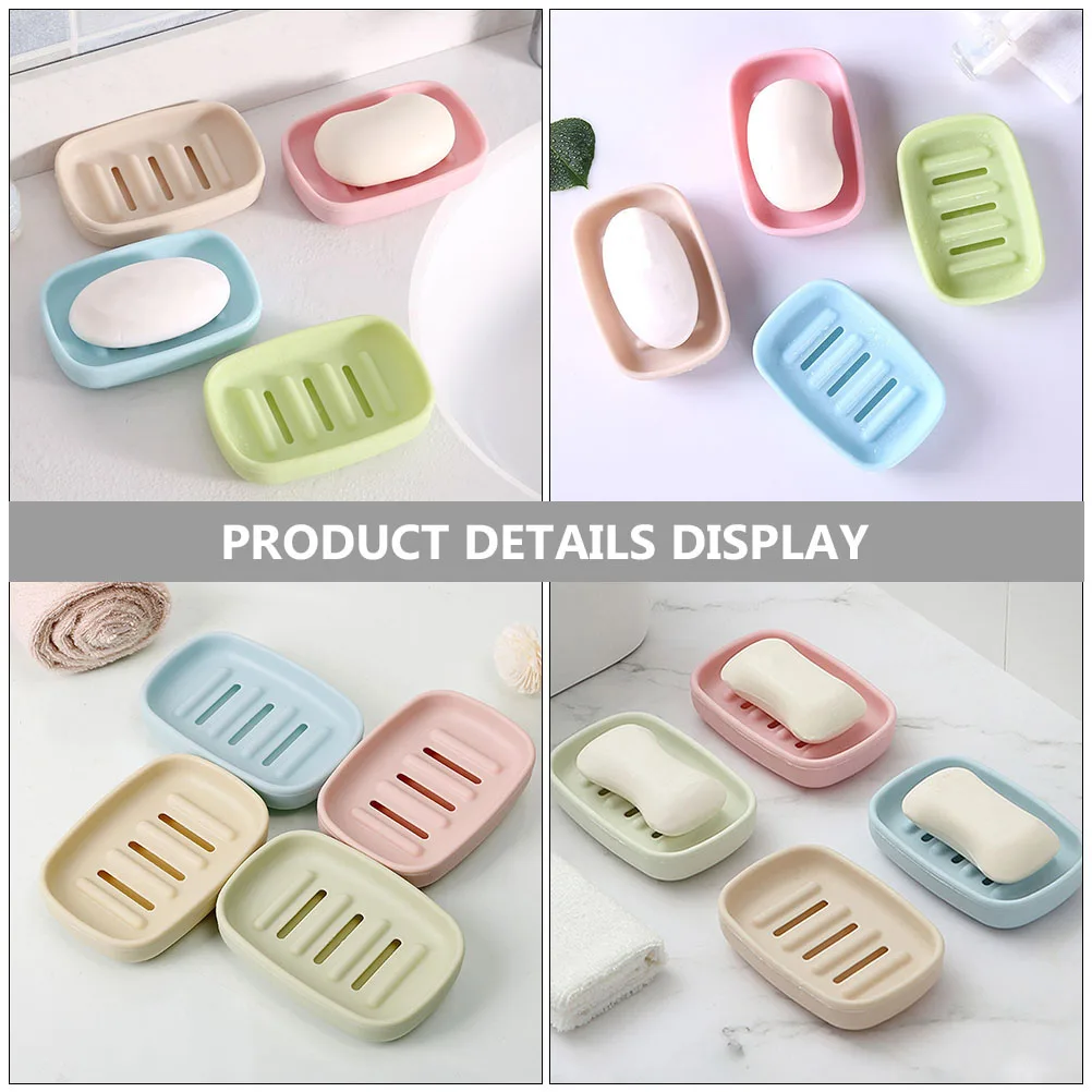 6pcs Pink Lightweight Travel Soap Box Portable Bathroom Holder Dish Non Slip Drainage Storage Case for Shower
6pcs Pink Lightweight Travel Soap Box Portable Bathroom Holder Dish Non Slip Drainage Storage Case for Shower