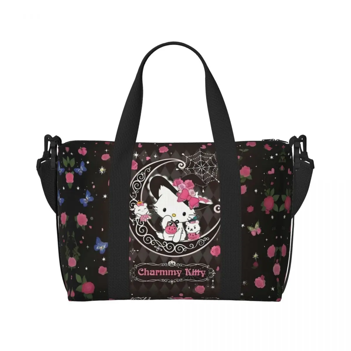 Custom Cartoon Charmmy Kitty Beach Tote Bag Women Anime Cute Big Compartment Beach Gym Travel Bags
Custom Cartoon Charmmy Kitty Beach Tote Bag Women Anime Cute Big Compartment Beach Gym Travel Bags