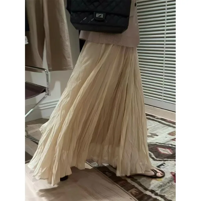 2026 Summer New Korean Style Chic Gentle Wind Large Skirt Half Skirt Women's Fashionable Versatile High Waist A-Line Skirt
2026 Summer New Korean Style Chic Gentle Wind Large Skirt Half Skirt Women's Fashionable Versatile High Waist A-Line Skirt