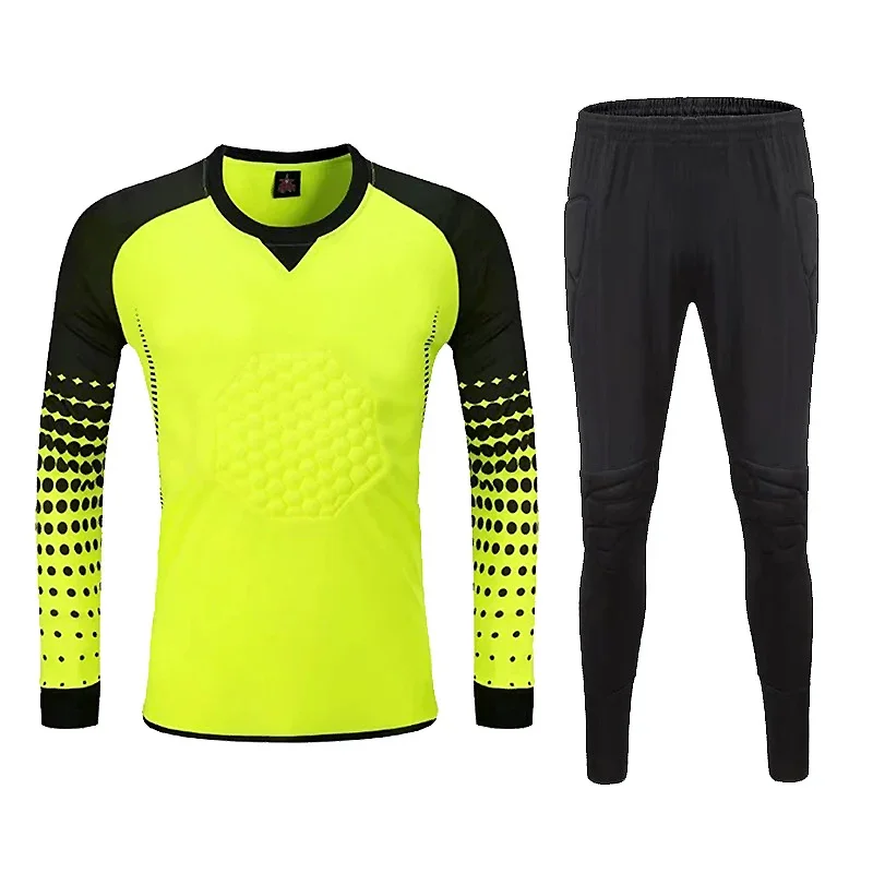 Men Goalkeeper Jersey Football Profession Training uniforms Soccer keeper Jersey Sponge Protector Doorkeeper Goalkeeper Shirt
Men Goalkeeper Jersey Football Profession Training uniforms Soccer keeper Jersey Sponge Protector Doorkeeper Goalkeeper Shirt