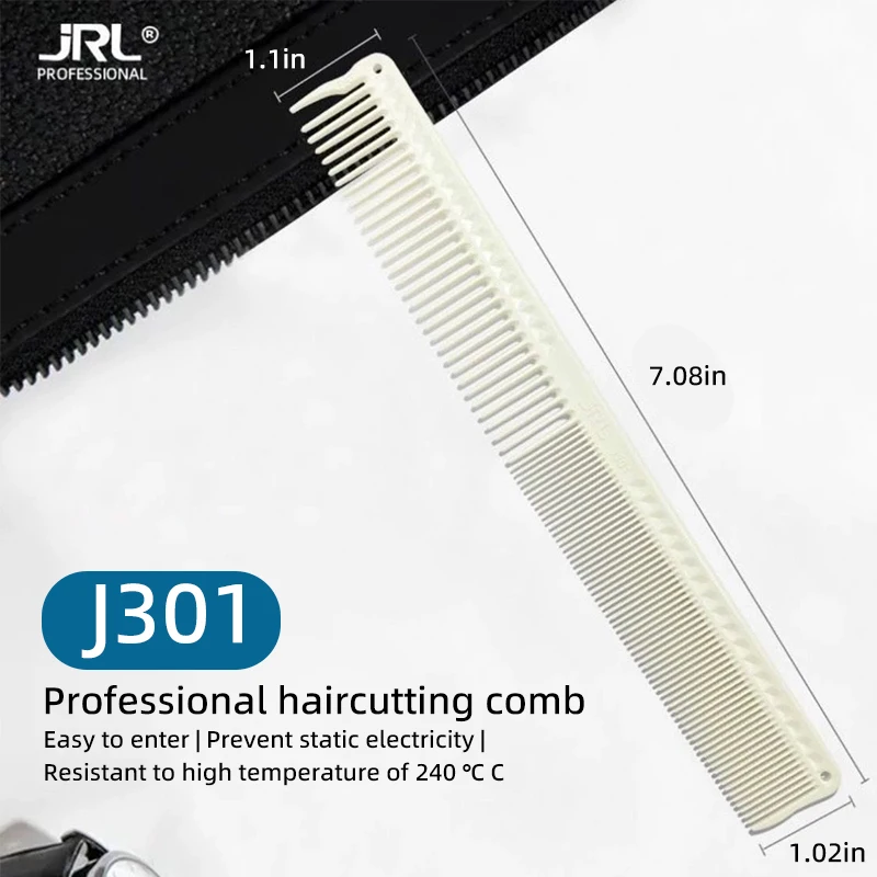 JRL Original Full Range Genuine Hairdressing Combs Temperature Resistance 240° Salon Anti-static Brush Barber Styling Tool
JRL Original Full Range Genuine Hairdressing Combs Temperature Resistance 240° Salon Anti-static Brush Barber Styling Tool