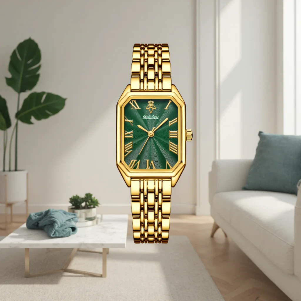 Yalalusi Women’s Watch: A Simple, Elegant Square-Face Water-Resistant Timepiece – A Perfect Gift for Girls relojes de mujeres
Yalalusi Women’s Watch: A Simple, Elegant Square-Face Water-Resistant Timepiece – A Perfect Gift for Girls relojes de mujeres