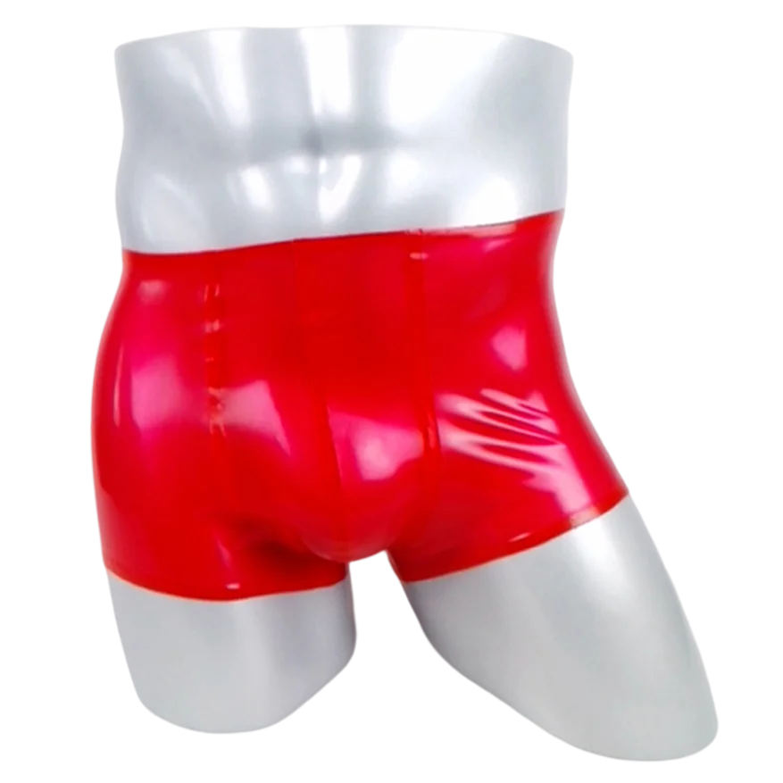 Sexy Red Latex Men Shorts Rubber Boxer Underwear Custom Made XXXL Handmade Costumes Clothing RPM045
Sexy Red Latex Men Shorts Rubber Boxer Underwear Custom Made XXXL Handmade Costumes Clothing RPM045