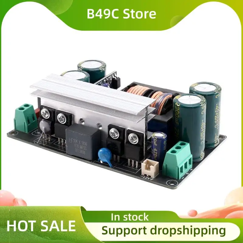 B49C выход постоянного тока 45 В 600 Вт LLC плата усилителя мощности импульсный источник питания двойной для аудиопроектов DIY цифровой усилитель
B49C выход постоянного тока 45 В 600 Вт LLC плата усилителя мощности импульсный источник питания двойной для аудиопроектов DIY цифровой усилитель