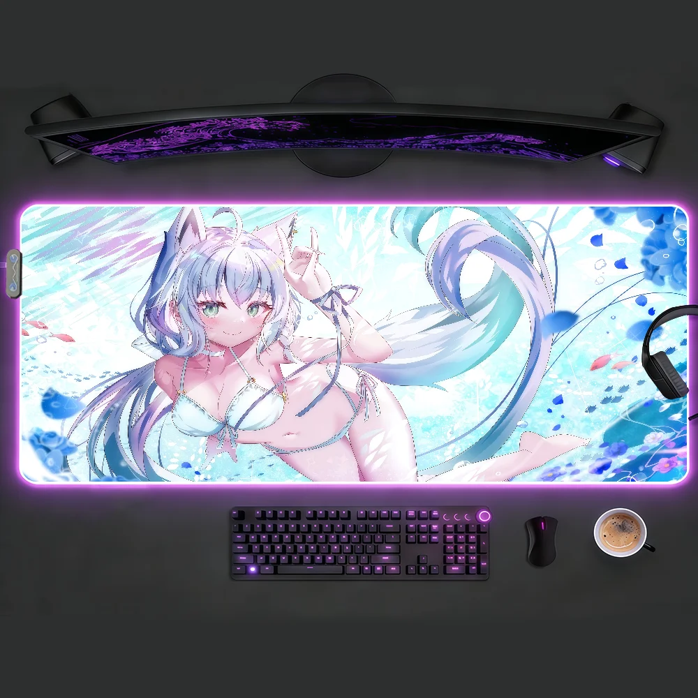 Anti-slip Gaming Mouse Pad, Stitched Edge Desk Mat, Large Size, Cute Summer Style Anime Cat Girl, Keyboard Pad for Gamers
Anti-slip Gaming Mouse Pad, Stitched Edge Desk Mat, Large Size, Cute Summer Style Anime Cat Girl, Keyboard Pad for Gamers