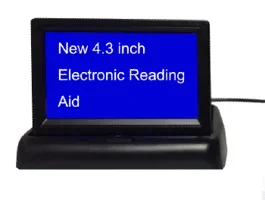 Mouse type video magnifier 
Mouse type video magnifier