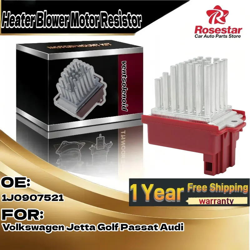For Volkswagen Jetta/Golf/Passat, For Audi | Heater Blower Motor Resistor Control Unit | OE 1J0907521
For Volkswagen Jetta/Golf/Passat, For Audi | Heater Blower Motor Resistor Control Unit | OE 1J0907521