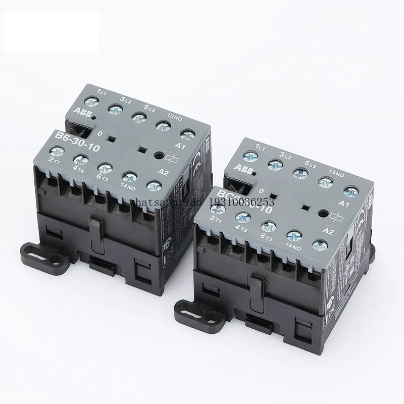 AC Contactor B6-30-10 B7-30-10 BC6-30-10 BC7-30-10 GJL1211001R8100 DC BC6 BC7 Miniature 24V Elevator 110-125V DC Contactor
AC Contactor B6-30-10 B7-30-10 BC6-30-10 BC7-30-10 GJL1211001R8100 DC BC6 BC7 Miniature 24V Elevator 110-125V DC Contactor