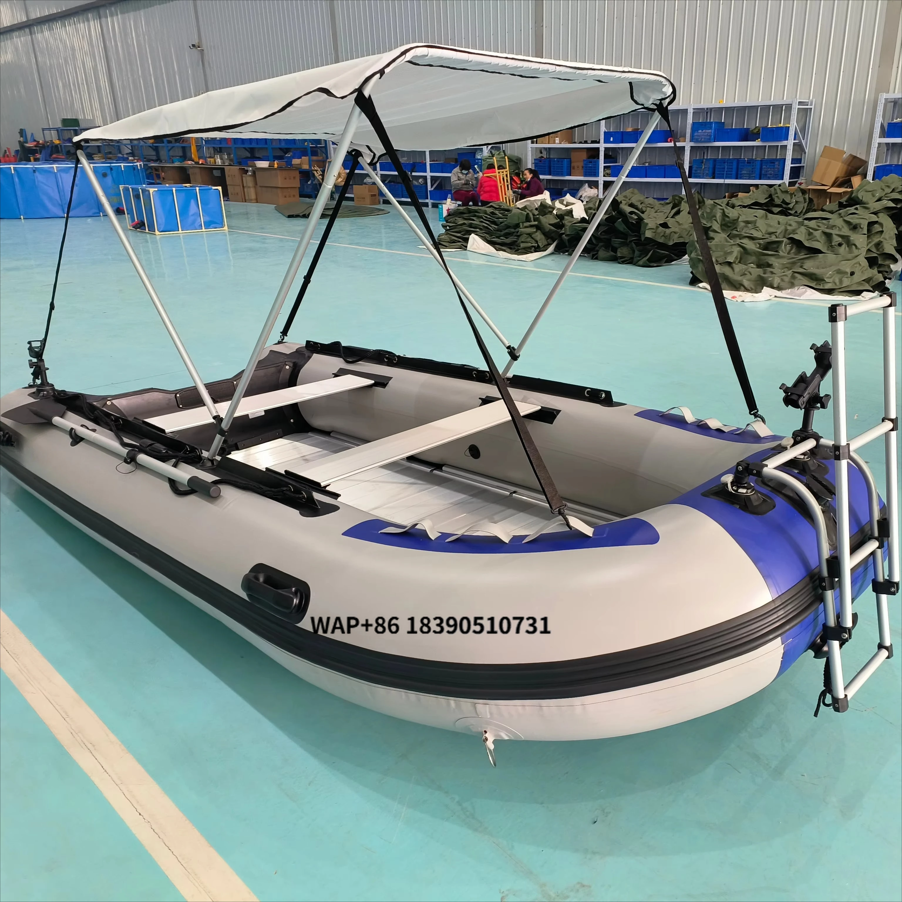 3.6M PVC inflatable boat portable fishing boat/dinghy driving 4-6 people in lakes, rivers and offshore
3.6M PVC inflatable boat portable fishing boat/dinghy driving 4-6 people in lakes, rivers and offshore