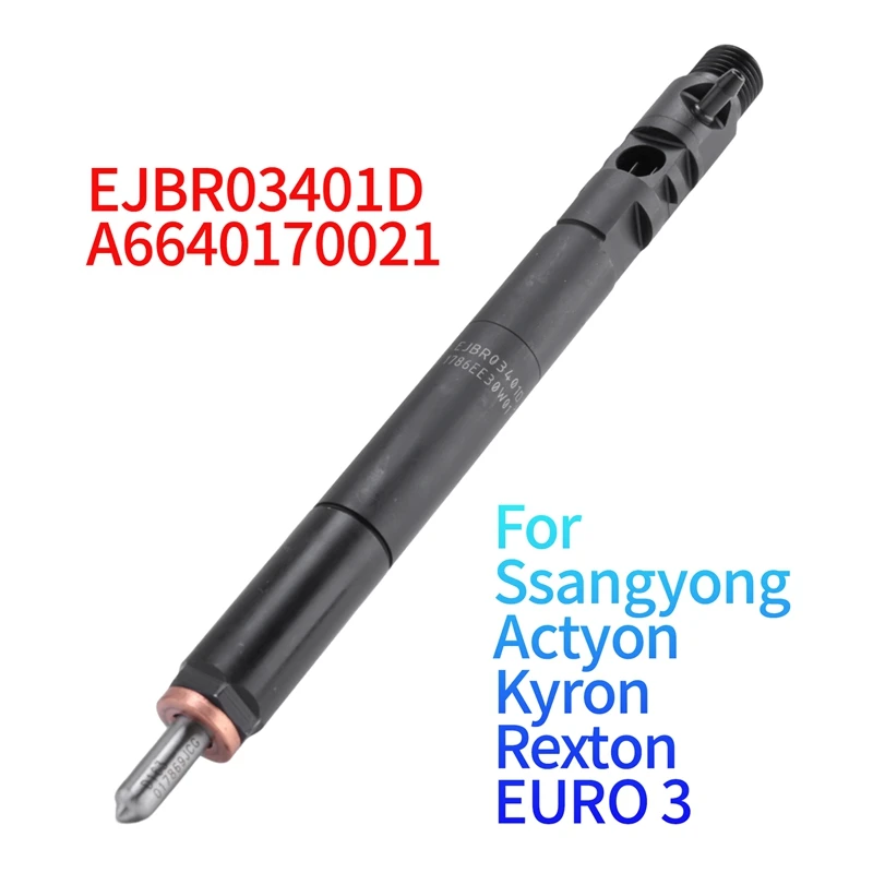New EJBR03401D A6640170021 Diesel Fuel Injector Nozzle for Ssangyong Actyon Kyron Rexton 2.0 Euro3
New EJBR03401D A6640170021 Diesel Fuel Injector Nozzle for Ssangyong Actyon Kyron Rexton 2.0 Euro3
