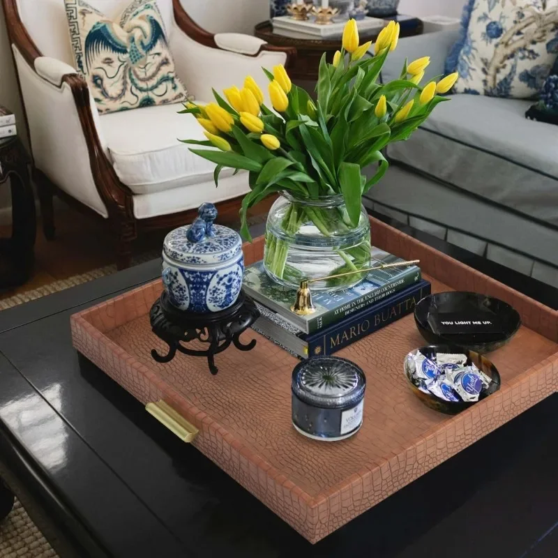 Elegant decorative tray, coffee table tray for tea, coffee or breakfast, trays decorative
Elegant decorative tray, coffee table tray for tea, coffee or breakfast, trays decorative
