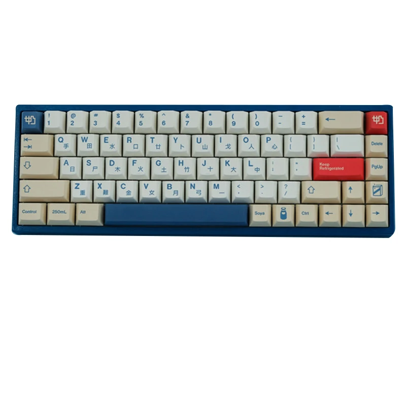 Полный набор персонализированных колпачков для клавиатуры GMK Soyamilk PBT Cherry Profile Dye Sub для MX Switch механических клавиатур, 141 клавиш
Полный набор персонализированных колпачков для клавиатуры GMK Soyamilk PBT Cherry Profile Dye Sub для MX Switch механических клавиатур, 141 клавиш