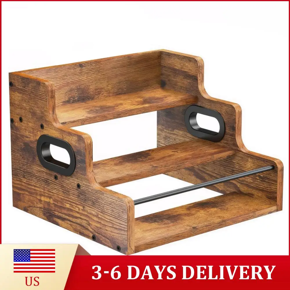 Wooden Coffee Syrup Rack Organizer 3 Step Retro Bar Shelf Stand Coffee Station Organizer for Liquor Whiskey
Wooden Coffee Syrup Rack Organizer 3 Step Retro Bar Shelf Stand Coffee Station Organizer for Liquor Whiskey