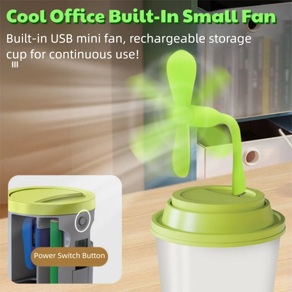 7 in 1 Children's Stationery Set Portable with Fan Learning Storage Cup with Lamp Pencil Sharpener Student Learning Tools Kit
7 in 1 Children's Stationery Set Portable with Fan Learning Storage Cup with Lamp Pencil Sharpener Student Learning Tools Kit