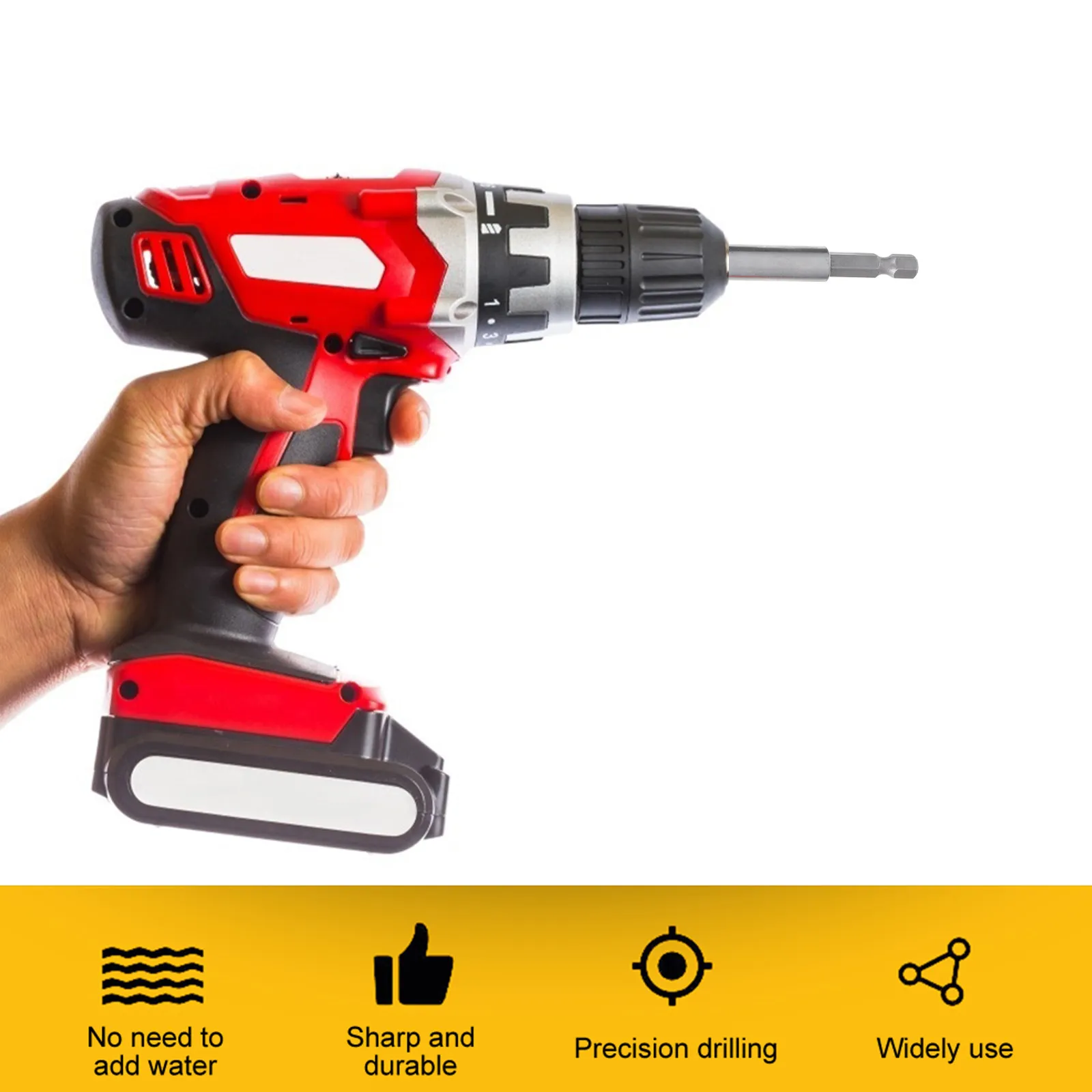 Набор из 33 насадок для электрической отвертки, прецизионные биты из хром-ванадиевой стали для аккумуляторных дрелей-шуруповертов, быстрая разборка и обслуживание
Набор из 33 насадок для электрической отвертки, прецизионные биты из хром-ванадиевой стали для аккумуляторных дрелей-шуруповертов, быстрая разборка и обслуживание