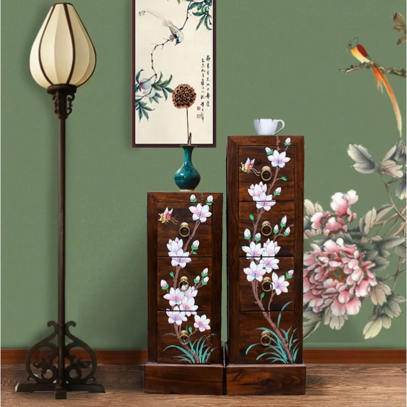 L7 Chinese painted solid wood bucket cabinet bedside locker bedroom narrow cabinet camphor wood storage small
L7 Chinese painted solid wood bucket cabinet bedside locker bedroom narrow cabinet camphor wood storage small