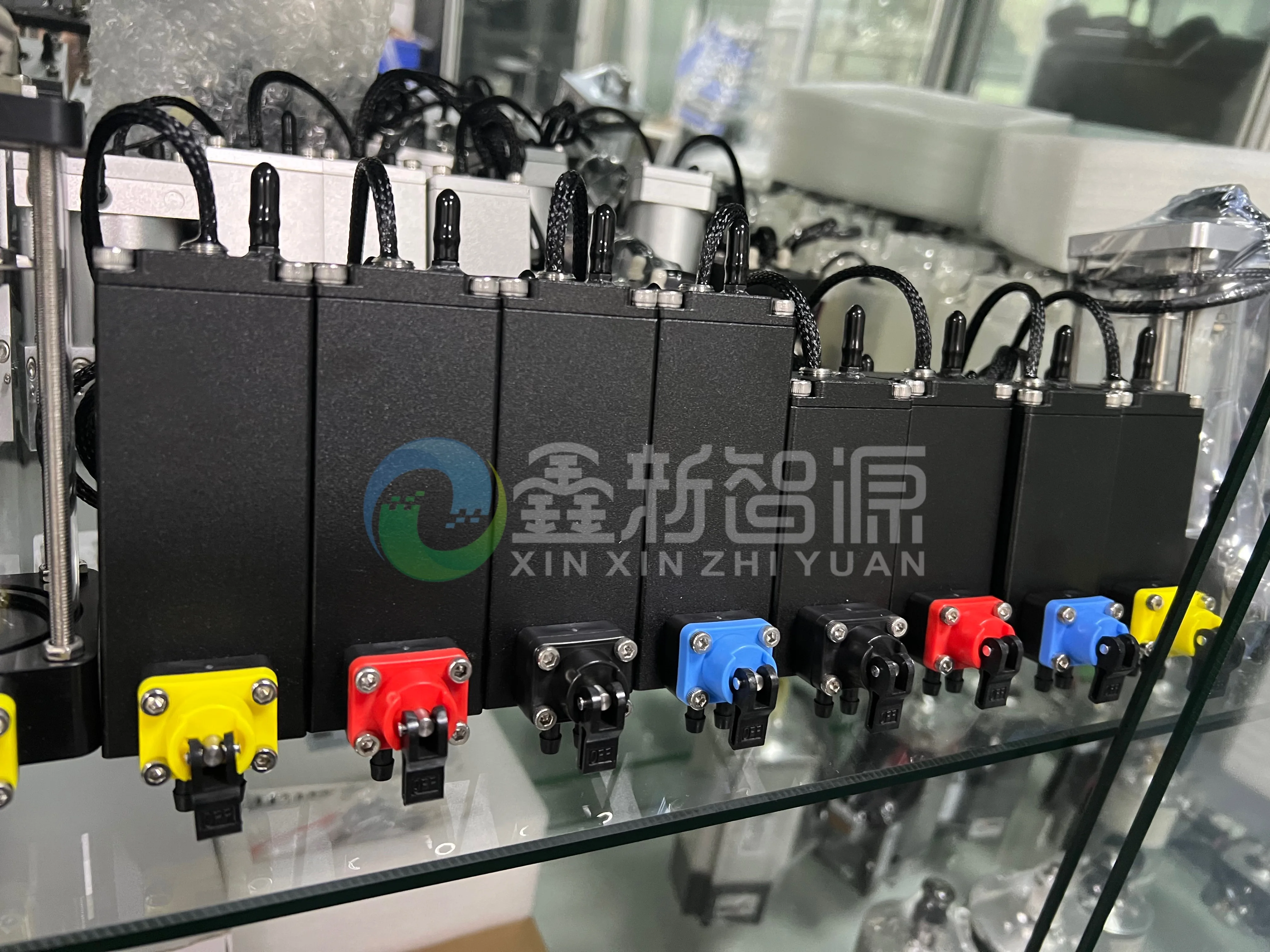 Printer Spare Parts Metal Tank with Float Sensor Printer Negative Pressure Metallic Ink Cartridge 38*38*80MM