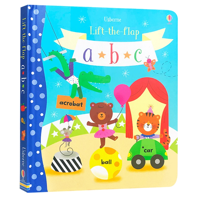Usborne Lift the flap ABC, Children's books aged 2 3 4 5, Letter learning English picture books, 9781474922203
Usborne Lift the flap ABC, Children's books aged 2 3 4 5, Letter learning English picture books, 9781474922203