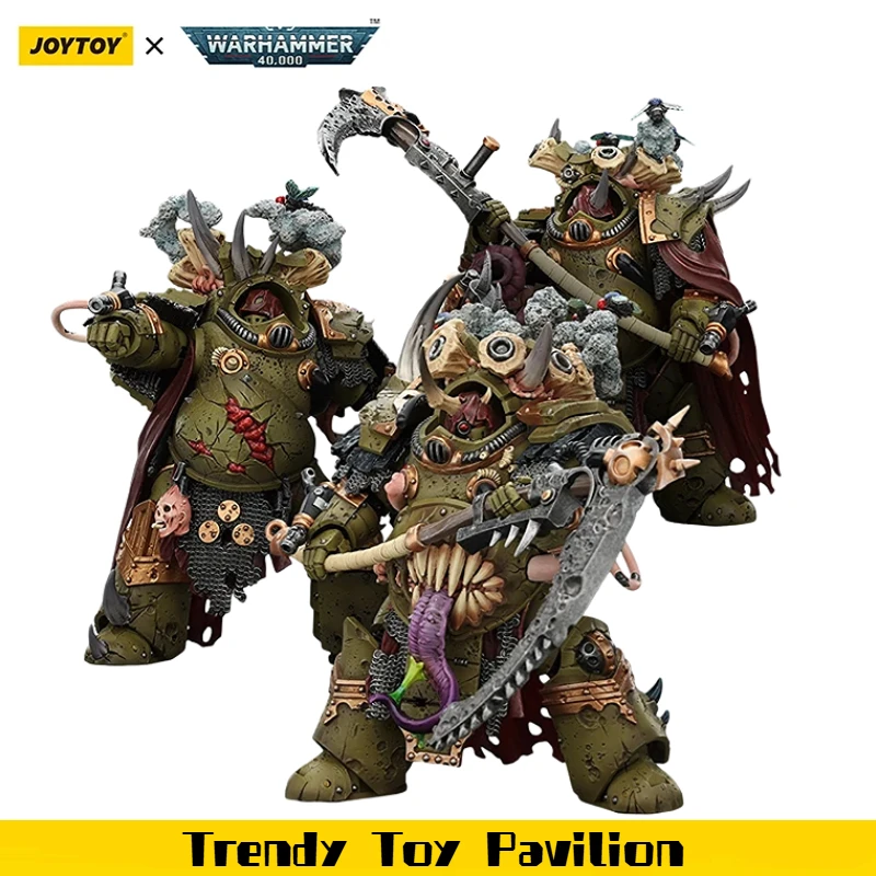 【JOYTOY】Warhammer 40K Death Guard Deathshroud Terminators 3 шт. 1/18 экшн-фигурка Коллекция игрушек
【JOYTOY】Warhammer 40K Death Guard Deathshroud Terminators 3 шт. 1/18 экшн-фигурка Коллекция игрушек