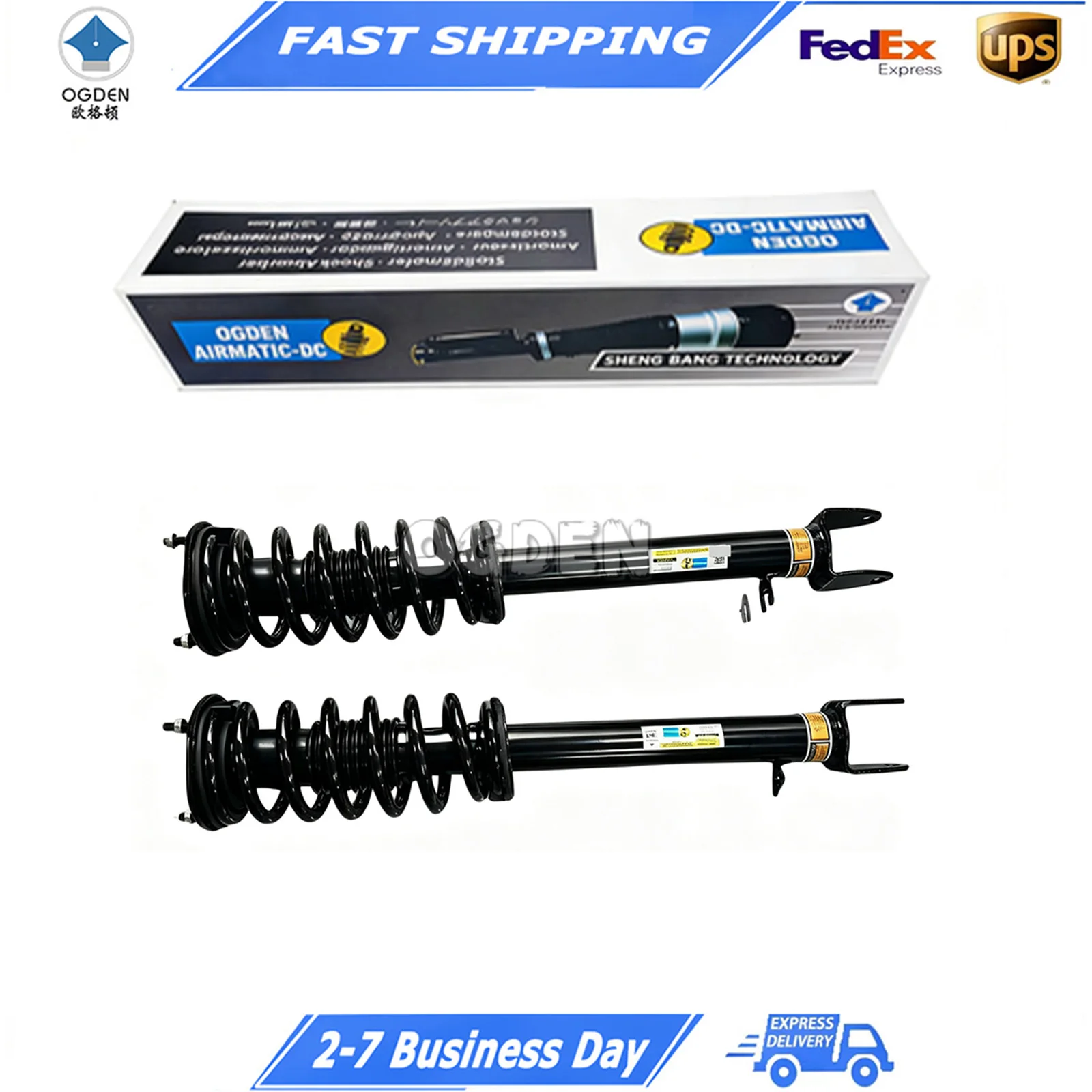 OGDEN Front Shock Absorber Strut with Coil Spring for Tesla Model S 1015619-01-E 1015619-00-A 1015619-01-B 1015619-02-A
OGDEN Front Shock Absorber Strut with Coil Spring for Tesla Model S 1015619-01-E 1015619-00-A 1015619-01-B 1015619-02-A