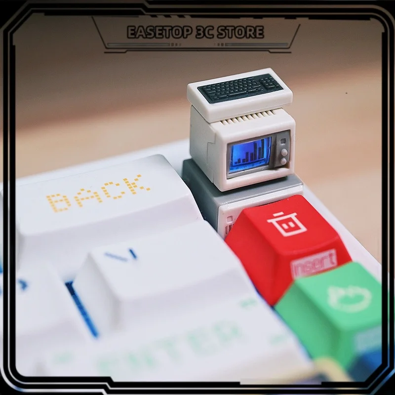 MAC Macintosh Artisan Keycap Culture Creative 1 шт. Классический ретро персонализированный ТВ-стиль K-02 Индивидуальная механическая клавиатураKeycap
MAC Macintosh Artisan Keycap Culture Creative 1 шт. Классический ретро персонализированный ТВ-стиль K-02 Индивидуальная механическая клавиатураKeycap