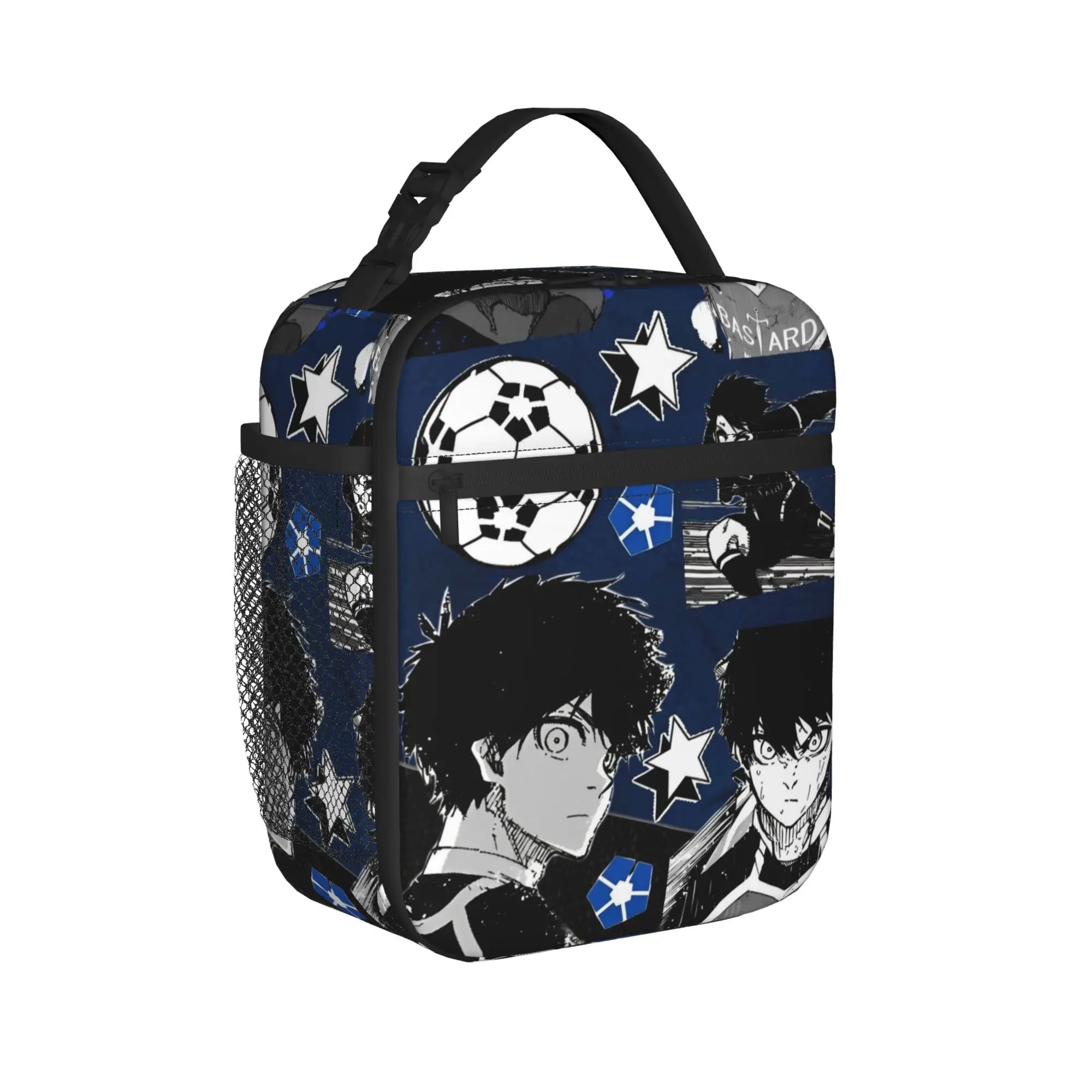 Blues Locks Insulated Lunch Bag High Capacity Soccer Anime Lunch Container Cooler Bag Tote Lunch Box Work Travel Men Women
Blues Locks Insulated Lunch Bag High Capacity Soccer Anime Lunch Container Cooler Bag Tote Lunch Box Work Travel Men Women