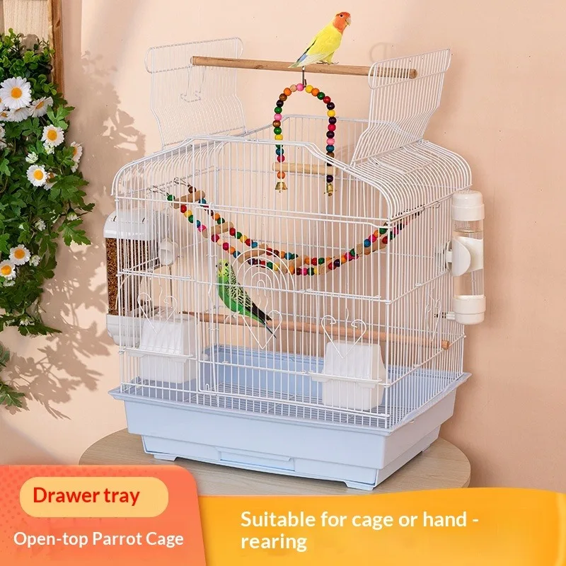 Birdcage Large-Sized Luxurious Villa Style Transparent Birdcage with Splash-Proof Feature Spacious Design
Birdcage Large-Sized Luxurious Villa Style Transparent Birdcage with Splash-Proof Feature Spacious Design