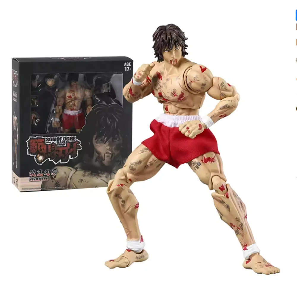 Baki Hanma Anime Figure Baki the Grappler Action Figure Yujiro Hanma/Baki Pickle Figurine Storm Collectibles Model Doll Toy 17cm
Baki Hanma Anime Figure Baki the Grappler Action Figure Yujiro Hanma/Baki Pickle Figurine Storm Collectibles Model Doll Toy 17cm