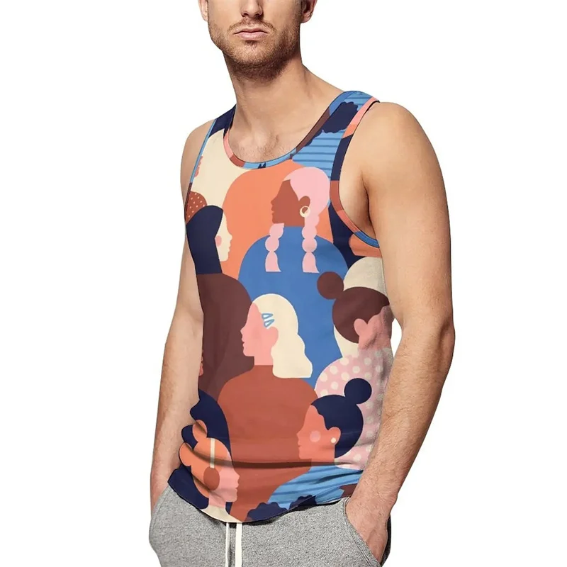 Summer Vintage New 3D Women Patterns Printing Tank Tops Ladies Paintings Graphic Tank Tops Men Fashion Streetwear Gym Clothing
Summer Vintage New 3D Women Patterns Printing Tank Tops Ladies Paintings Graphic Tank Tops Men Fashion Streetwear Gym Clothing