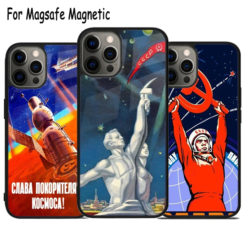 Ретро советский чехол Magsafe для телефона с беспроводной зарядкой для iPhone 15 16 14 13 11 12 Pro Max Plus, магнитный чехол-бампер
Ретро советский чехол Magsafe для телефона с беспроводной зарядкой для iPhone 15 16 14 13 11 12 Pro Max Plus, магнитный чехол-бампер