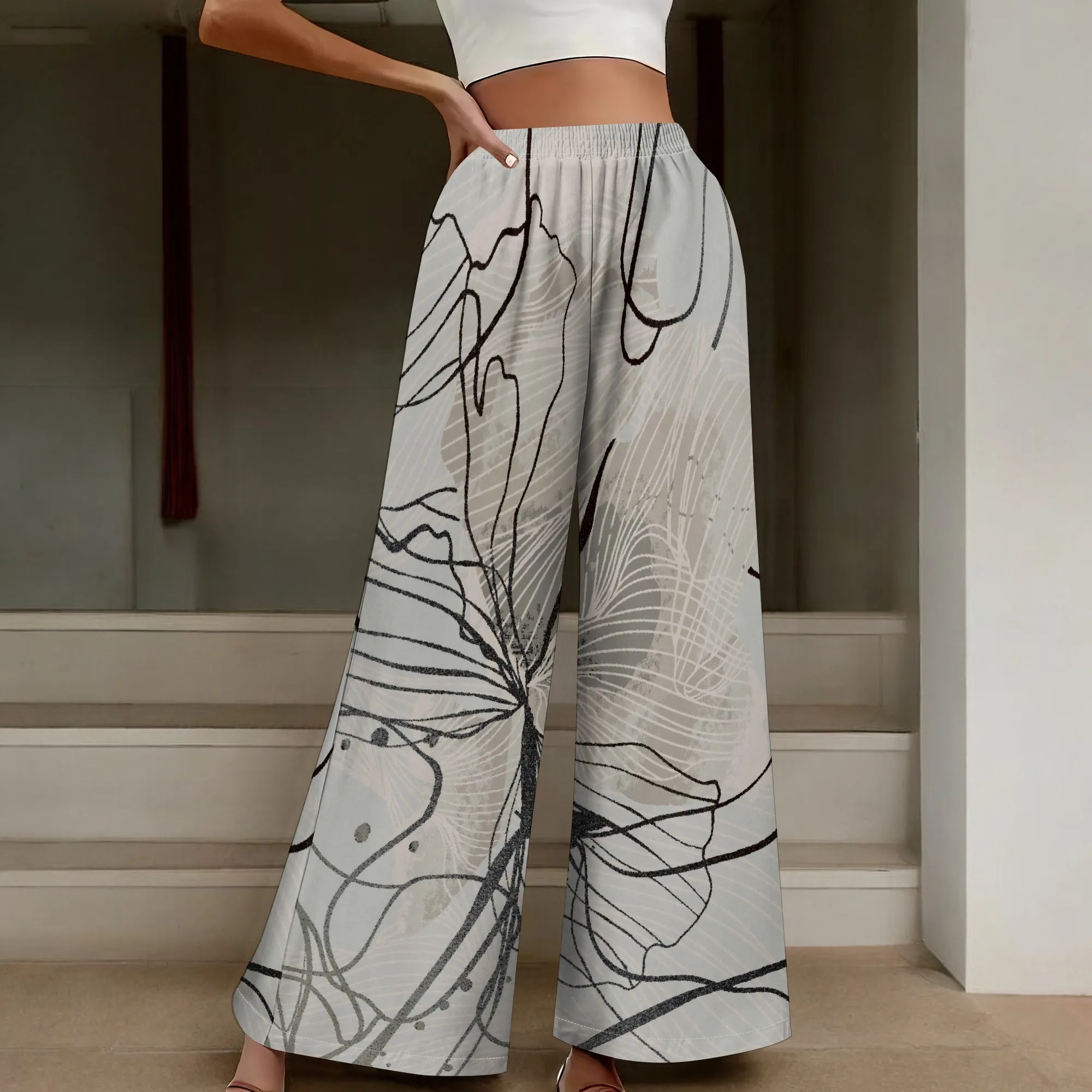 EQQZD Denim Print Off-Shoulder High Slit Maxi Dress - Women's Trendy Urban Party Evening Resortwear Date Night 2025
EQQZD Denim Print Off-Shoulder High Slit Maxi Dress - Women's Trendy Urban Party Evening Resortwear Date Night 2025