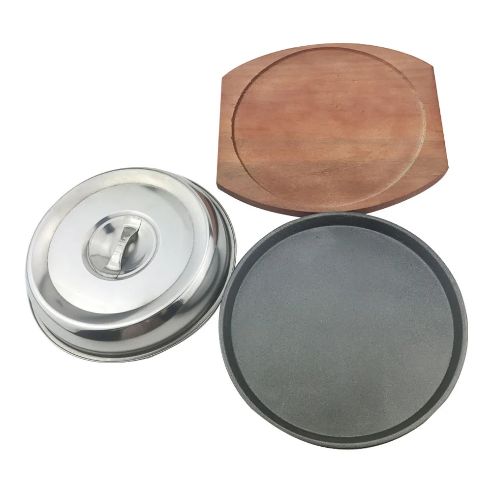Western Food Cover Iron Plate Stovetop Grill Nonstick Trays Kitchen Cookware BBQ Roasting Tool
Western Food Cover Iron Plate Stovetop Grill Nonstick Trays Kitchen Cookware BBQ Roasting Tool