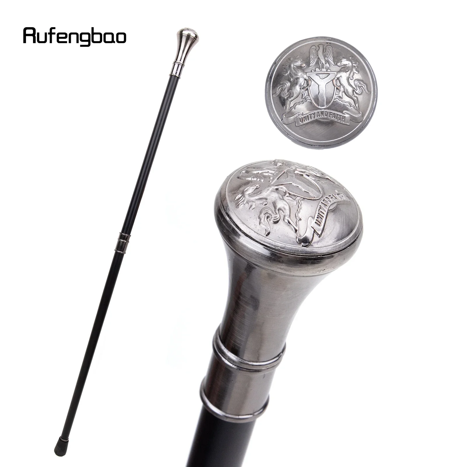 Unity and Faith Totem Relief Walking Cane Fashion Walking Stick Gentleman Crosier Knob Walking Stick 93cm
Unity and Faith Totem Relief Walking Cane Fashion Walking Stick Gentleman Crosier Knob Walking Stick 93cm