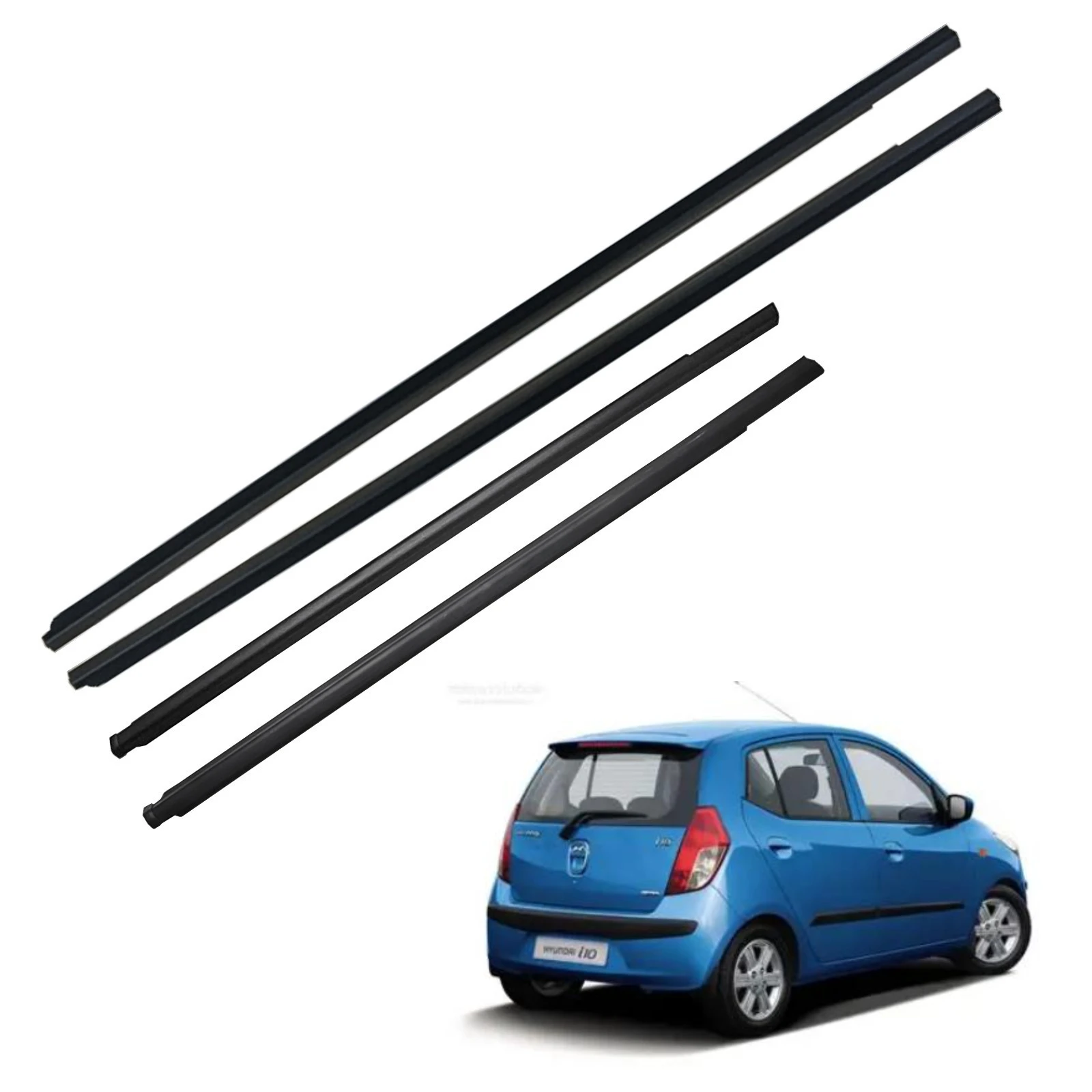 4 Pcs Outside Glass Rubber Seal Shell for Hyundai Grand I10 2006-2009 82210-B4000 Rain Cut Moulding 91.3CM 71.4CM
4 Pcs Outside Glass Rubber Seal Shell for Hyundai Grand I10 2006-2009 82210-B4000 Rain Cut Moulding 91.3CM 71.4CM