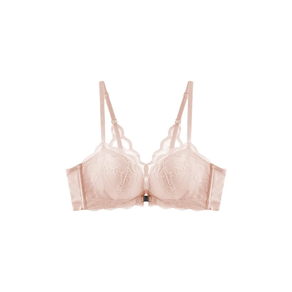 Кружевное нижнее белье, беспроводной бюстгальтер с глубоким V-образным вырезом, облегающий бюстгальтер с пряжкой спереди для женщин, противоударные бесшовные бюстгальтеры для бега
Кружевное нижнее белье, беспроводной бюстгальтер с глубоким V-образным вырезом, облегающий бюстгальтер с пряжкой спереди для женщин, противоударные бесшовные бюстгальтеры для бега