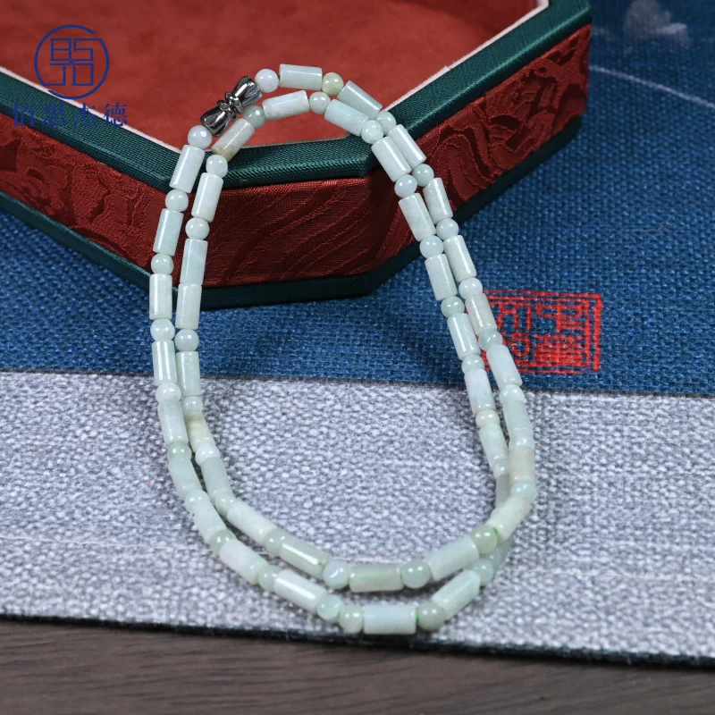 Real Shot-like Natural A- Level Bracelet Dangerous Material High Goods Jade Full Green Bead Necklace
Real Shot-like Natural A- Level Bracelet Dangerous Material High Goods Jade Full Green Bead Necklace