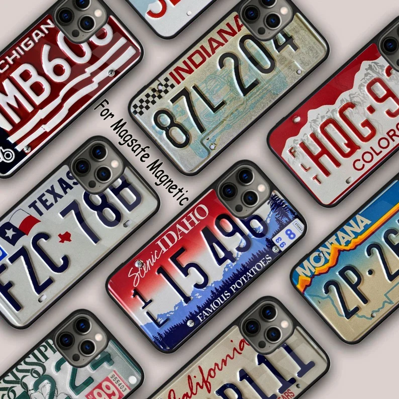 License Plate Magnetic Phone Case For APPLE iPhone 16 14 13 12 11 Pro Max 15 Plus Wireless Charge With MagSafe Cover
License Plate Magnetic Phone Case For APPLE iPhone 16 14 13 12 11 Pro Max 15 Plus Wireless Charge With MagSafe Cover