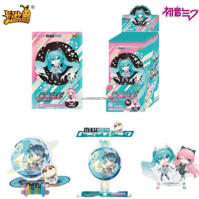 KAYOU Genuine Hatsune Miku Set Up A Brand There Will Be Your 2024 Concert in The Future Peripheral Collection Card Ornament Gift
KAYOU Genuine Hatsune Miku Set Up A Brand There Will Be Your 2024 Concert in The Future Peripheral Collection Card Ornament Gift