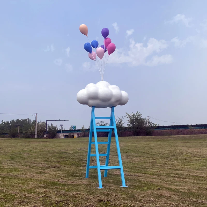 Internet celebrity cloud swing outdoor scenic spot seaside photo clock in large props fiberglass sculpture creative seat
Internet celebrity cloud swing outdoor scenic spot seaside photo clock in large props fiberglass sculpture creative seat