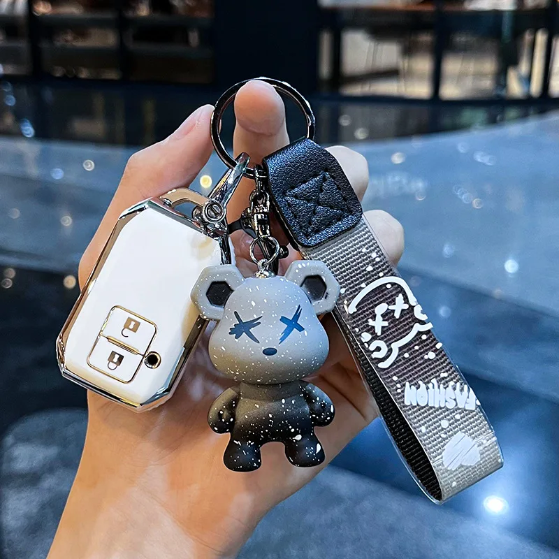 2/4 Button TPU Car Remote Key Case Cover Shell fob For Suzuki Swift Ertiga 2017 Wagon R Japanese Monopoly Type 3C Keychain
2/4 Button TPU Car Remote Key Case Cover Shell fob For Suzuki Swift Ertiga 2017 Wagon R Japanese Monopoly Type 3C Keychain