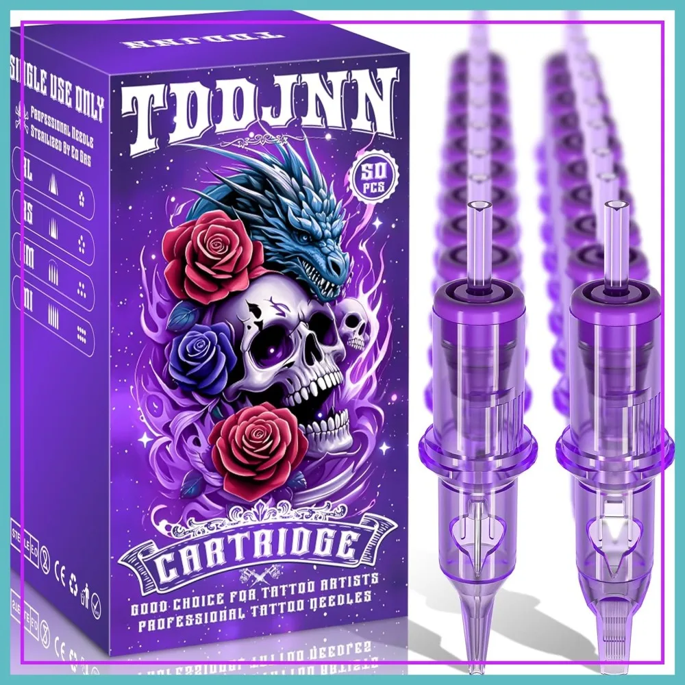50PCS Tattoo Cartridge Needles #10 Bugpin Mixed Sizes Round Liner, Bulk Pack for Studios & Artists
50PCS Tattoo Cartridge Needles #10 Bugpin Mixed Sizes Round Liner, Bulk Pack for Studios & Artists